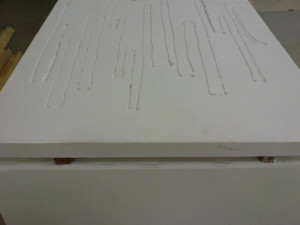 Denkplatten 4, Zellan, 2009/10, Detail, Erwin Holl