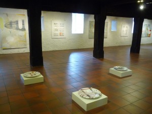 ZusammenGänge, Bilder und Fayencen, Städtische Galerie im Alten Bau, Geislingen an der Steige, 2017, Erwin Holl