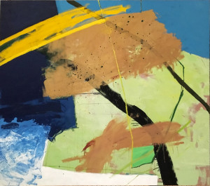 o.T. 1, Eiöltempera und Öl auf Baumwolle, 160 x 180 cm, MWK, Erwin Holl
