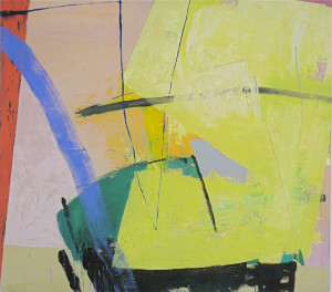 o.T. 1, Acryl, Eiöltempera und Öl auf Leinwand, 160 x 180 cm, 1985, Erwin Holl