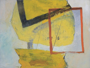 o.T. 2, Acryl, Eiöltempera und Öl auf Leinwand, 128 x 170 cm, 1986, Erwin Holl