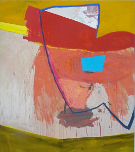 o.T. 4, Acryl, Eiöltempera und Öl auf Leinwand, 160 x 180 cm, 1985, Erwin Holl