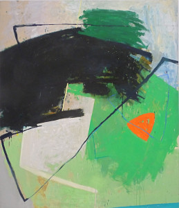 o.T. 5, Acryl, Eiöltempera und Öl auf Leinwand, 160 x 180 cm, 1985, Erwin Holl