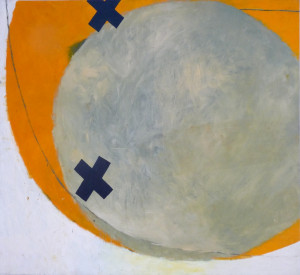 o.T. 6, Acryl, Eiöltempera und Öl auf Leinwand, 165 x 180 cm, 1986, Erwin Holl