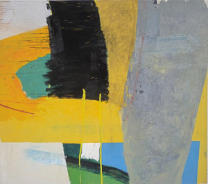 o.T. 7, Acryl, Eiöltempera und Öl auf Leinwand, 160 x 180 cm, 1985, Erwin Holl