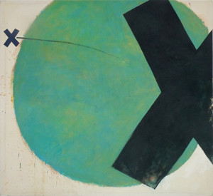 o.T. 7, Acryl, Eiöltempera und Öl auf Leinwand, 165 x 180 cm, 1986, Erwin Holl