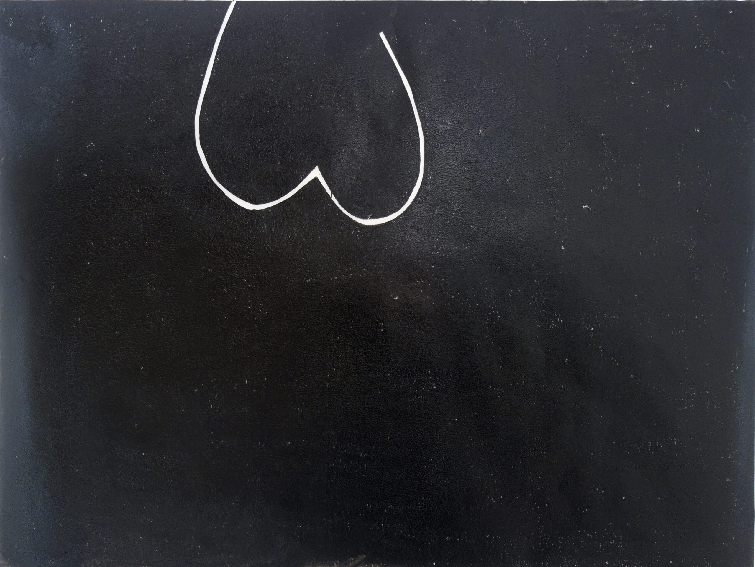 random coil 3, Holzschnitt auf Transparentpapier, 45,5 x 61 cm, 2022