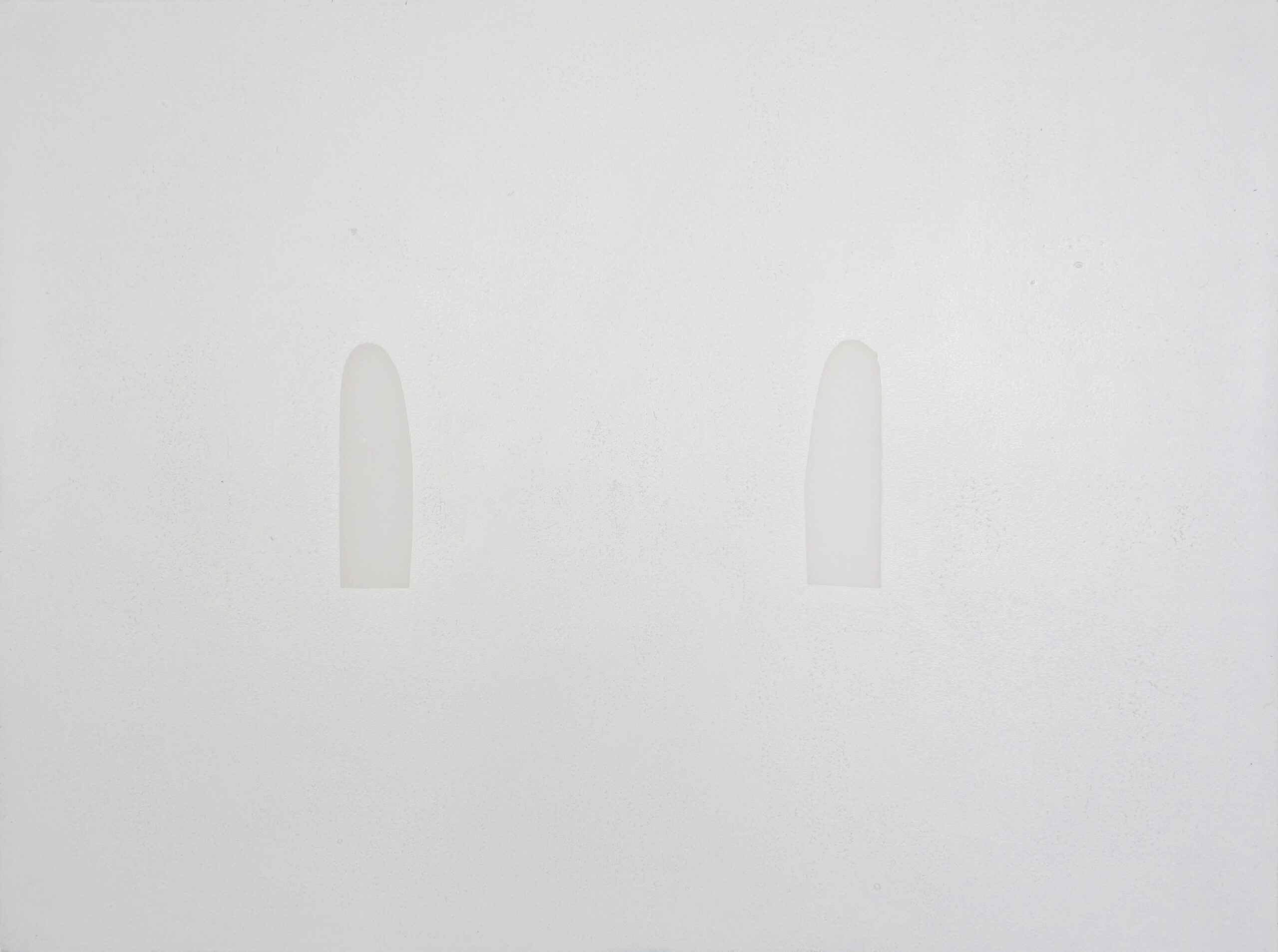 random coil g, Holzschnitt auf Transparentpapier, 45,5 x 61 cm, 2022